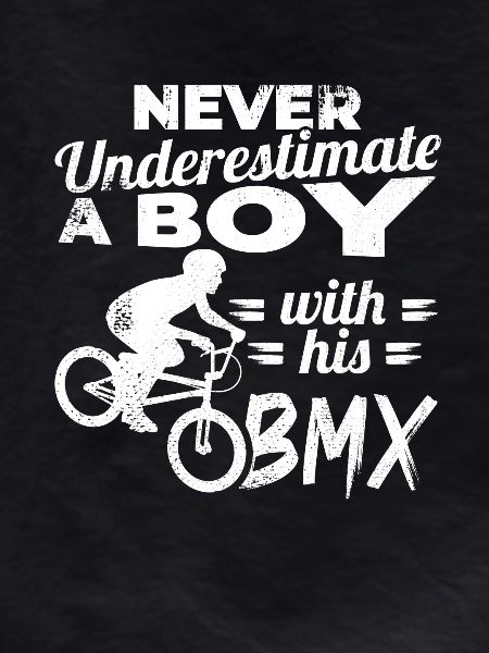 small BMX rider