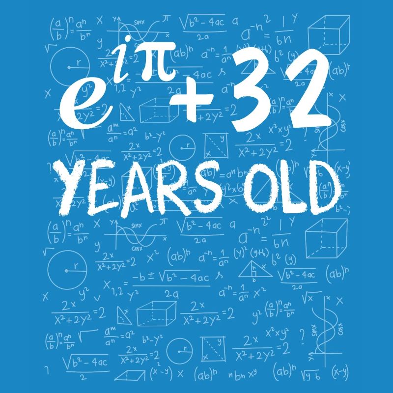 31e anniversaire 31 ans Euler Identité cadeau math