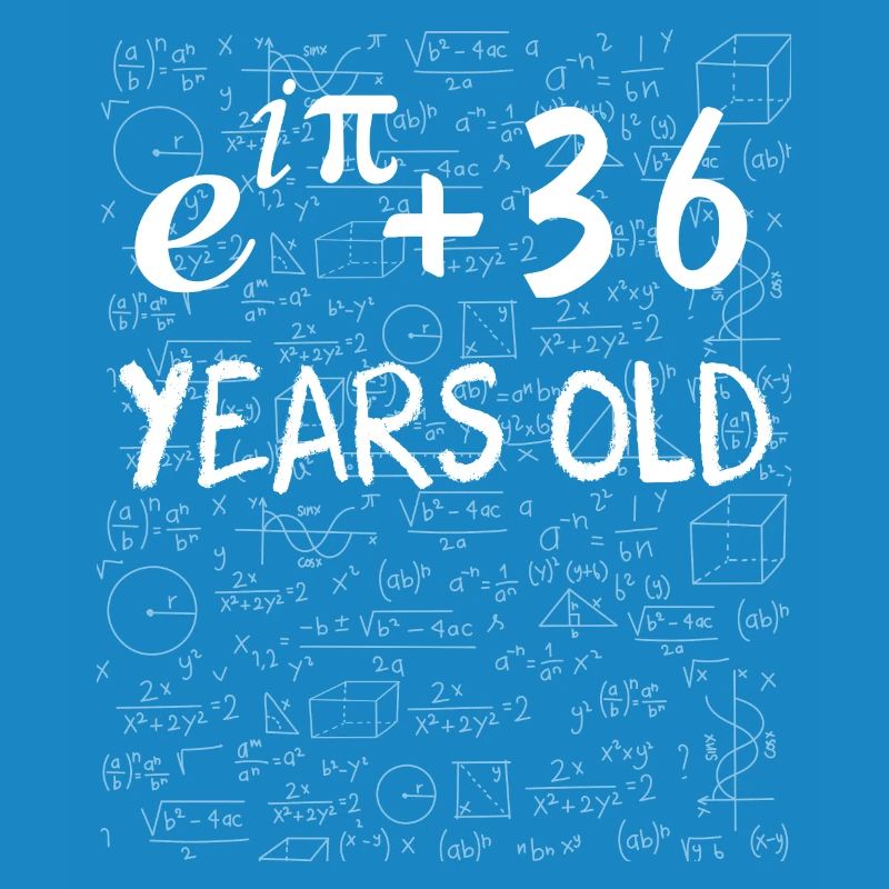 35e anniversaire 35 ans Euler Identité cadeau math