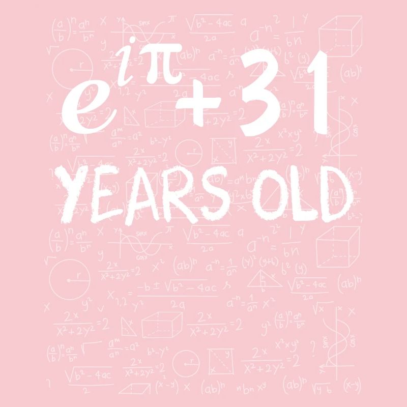 30e anniversaire 30 ans Euler Identité cadeau math