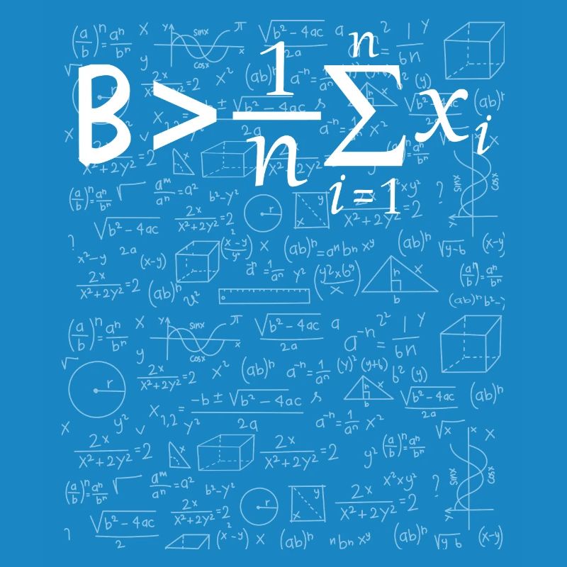 Math inspiration Be Greater Than Average