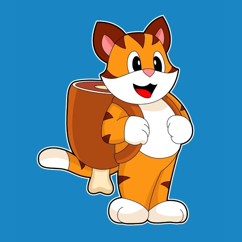 Tiger Student Backpack School