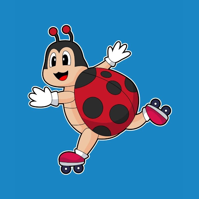 Ladybug Inline skating Inline skates