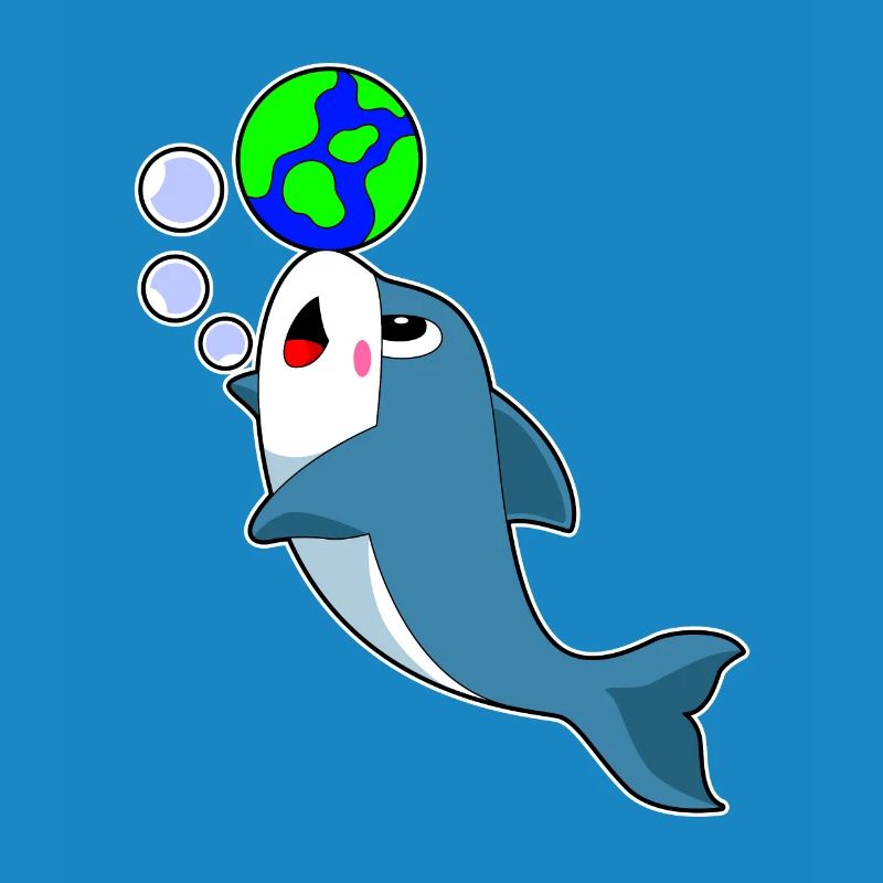 Globe Terre Dauphins