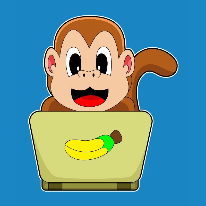Monkey Laptop