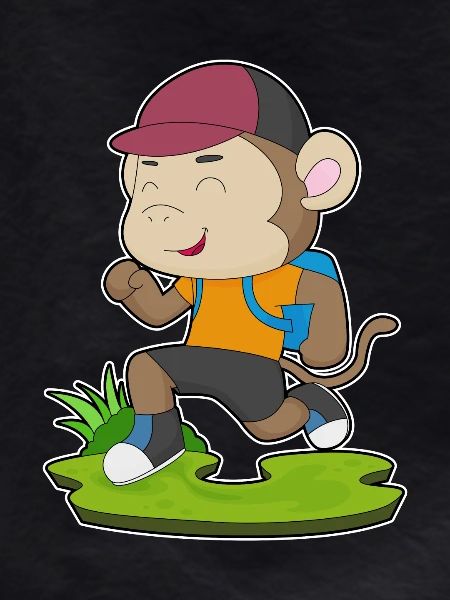 Monkey Hiker Backpack Hiking