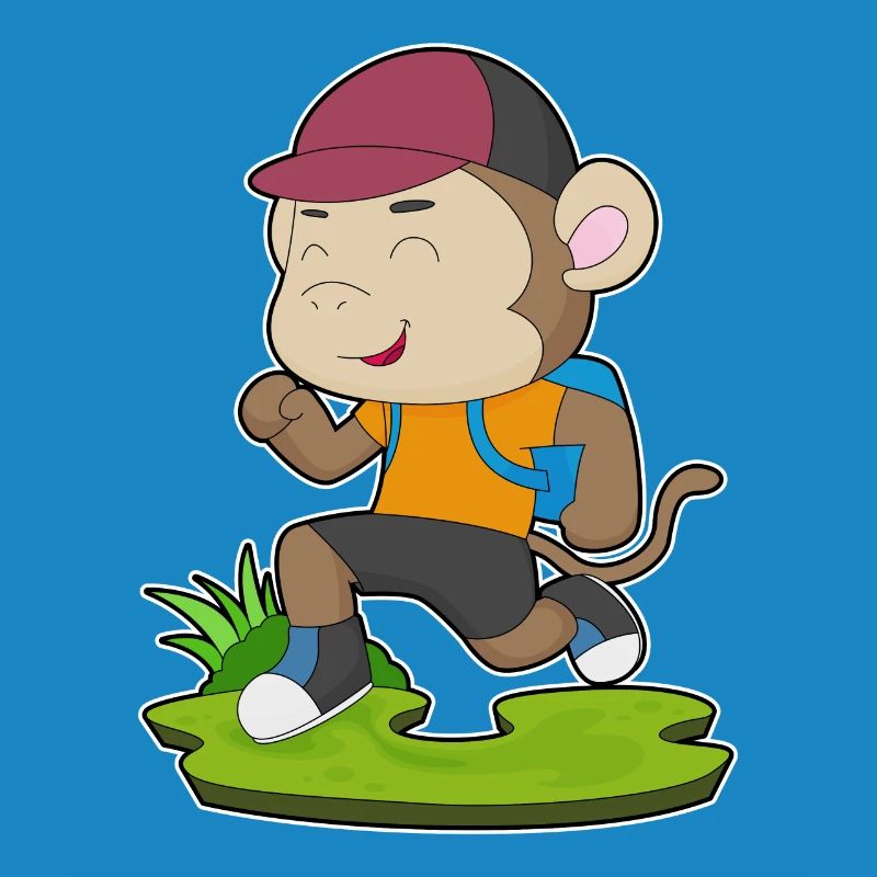 Monkey Hiker Backpack Hiking