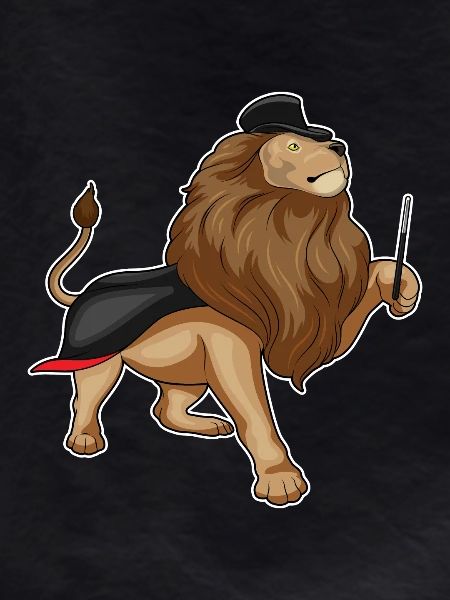 Lion Wizard Wand