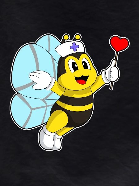 Bee Nurse Heart