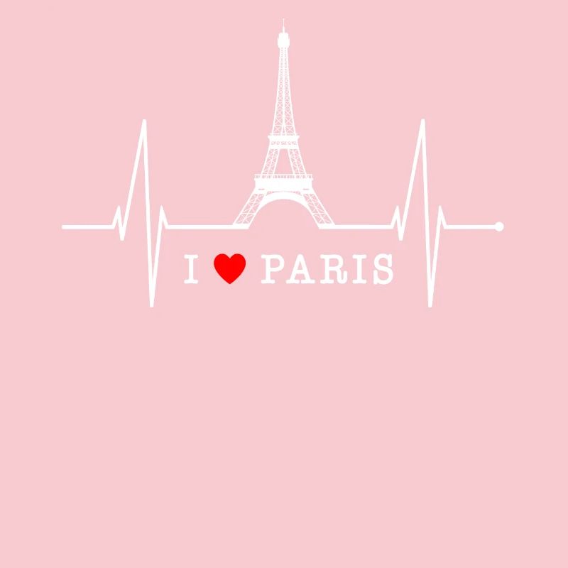 Paris Skyline Herzschlag Eiffelturm Frankreich