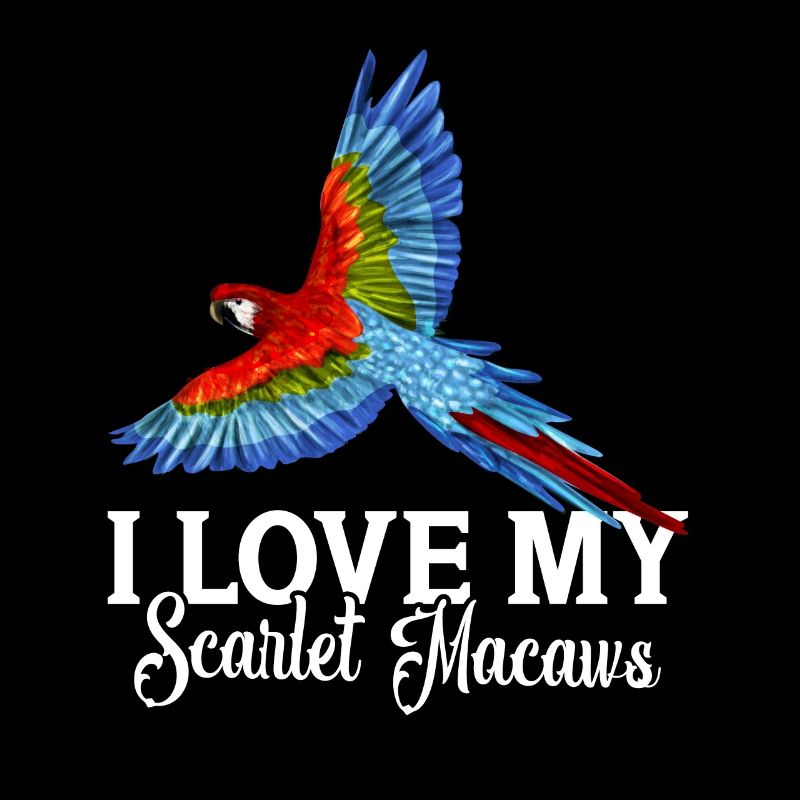 I love my Scarlet Macaws