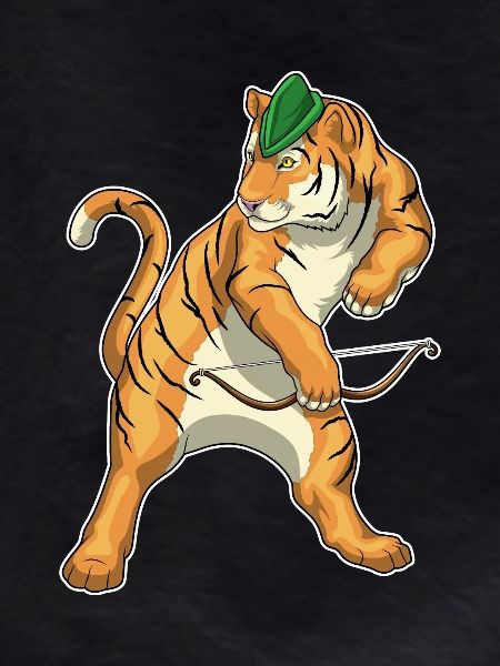 Tiger Archer Bow