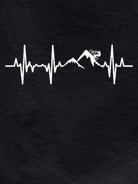 Mountain bikers heart palpitations