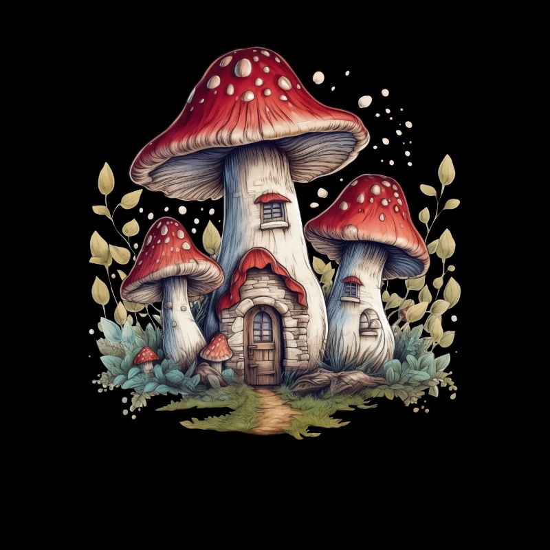 Aesthetic Cottagecore Goblincore, Toadstool Mushroom