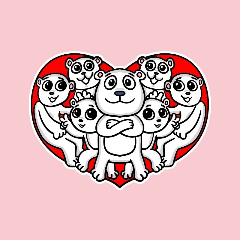 Herz Bär Liebe Romantisch