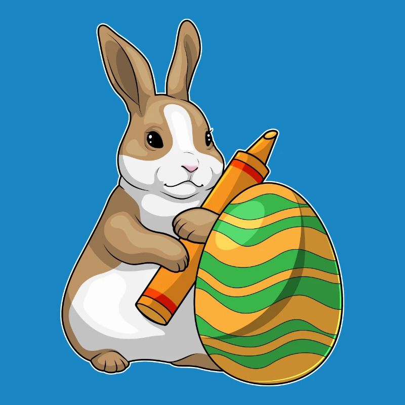 Bunny Easter Coloring