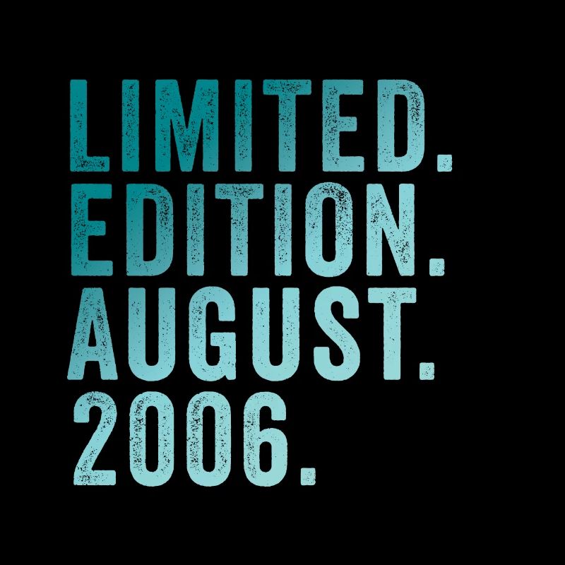limitierte Auflage zum 18. Geburtstag August 2006
