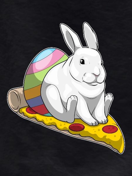 Bunny Easter Pizza