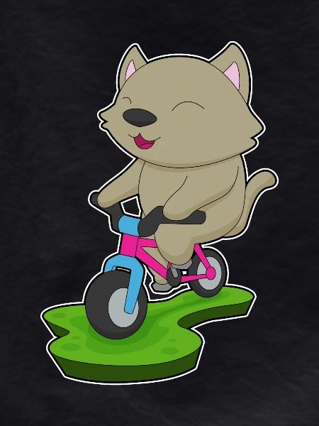 Cat Bicycle