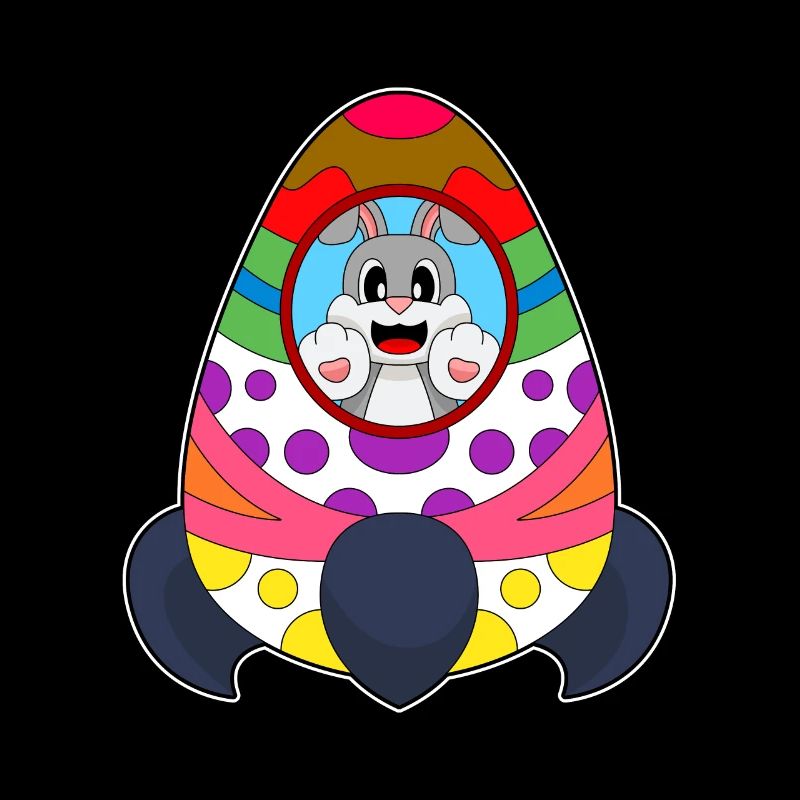 Rabbit Easter Rocket