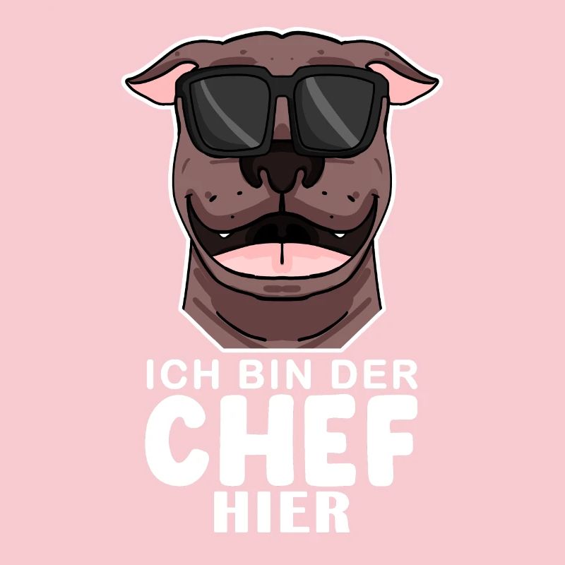 Chef Spruch Anführer Hund