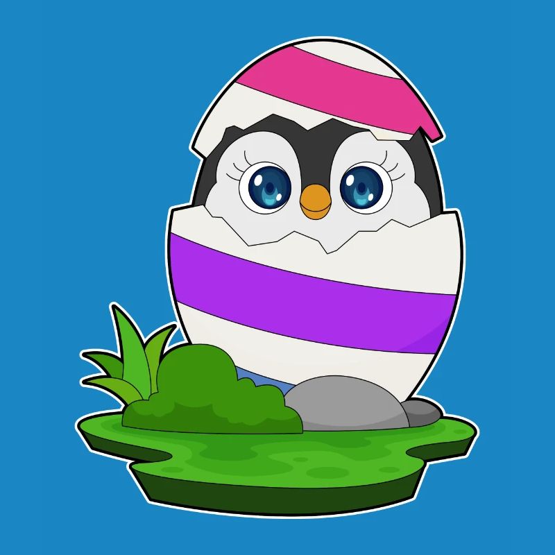 Penguin Easter Easter Egg