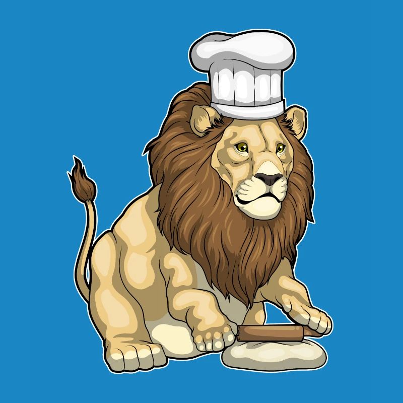 Lion Baker Rolling Pin Baking