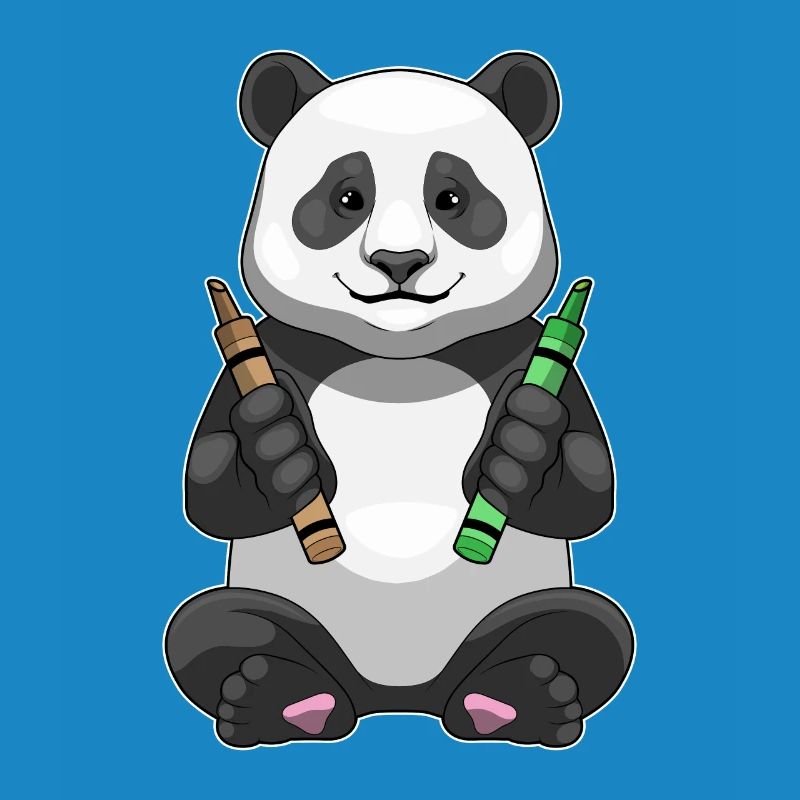 École de crayons Panda Student