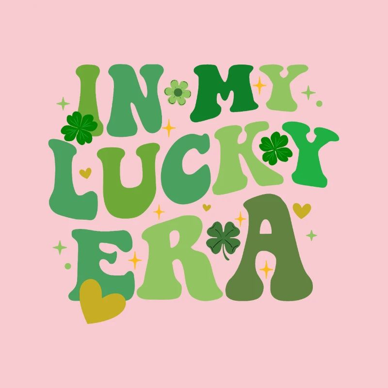 Dans mon ère chanceuse, le trèfle de la Saint-Patrick