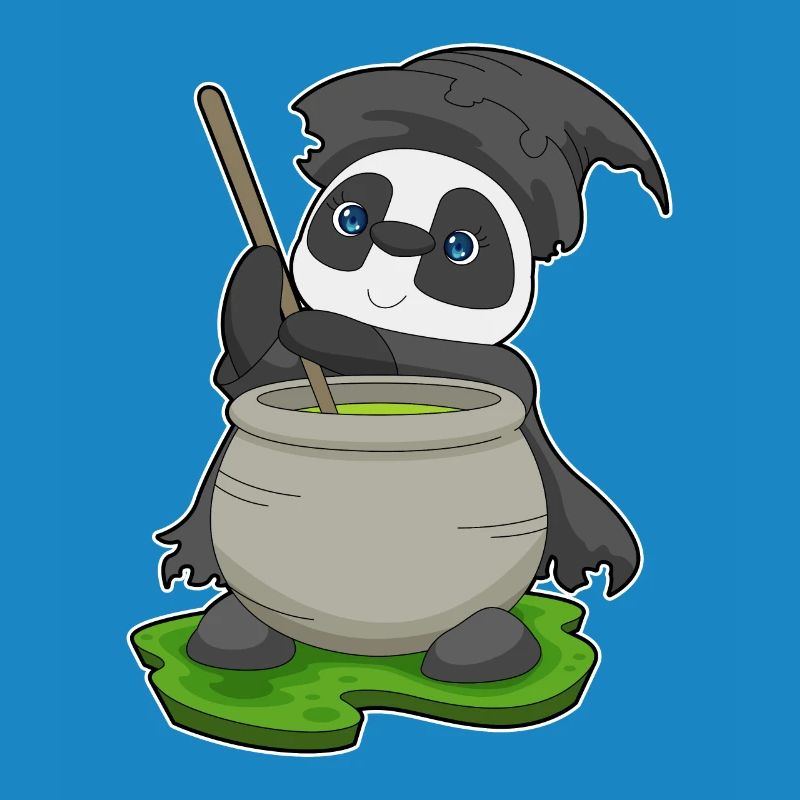 Potion de sorcière panda