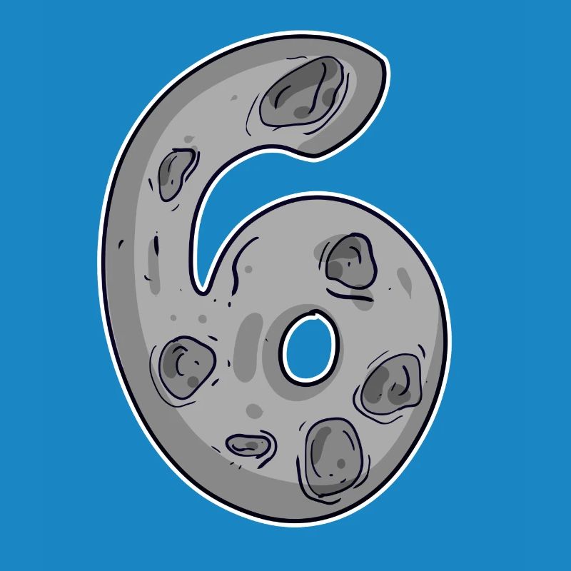 Numéro 6 Numéro Lune de l’espace