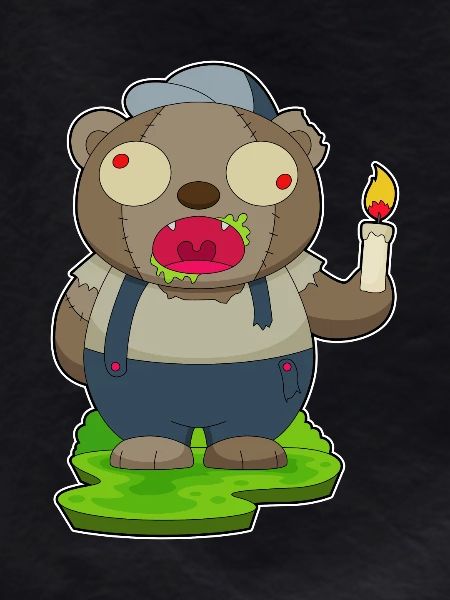 Bear Halloween Zombie