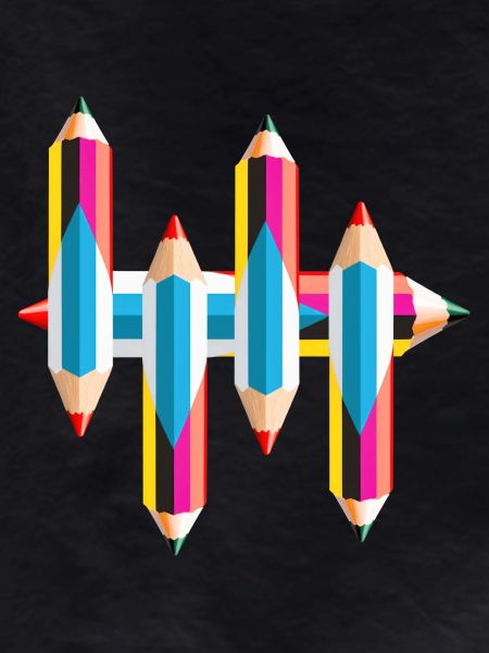 Bunte Malstifte