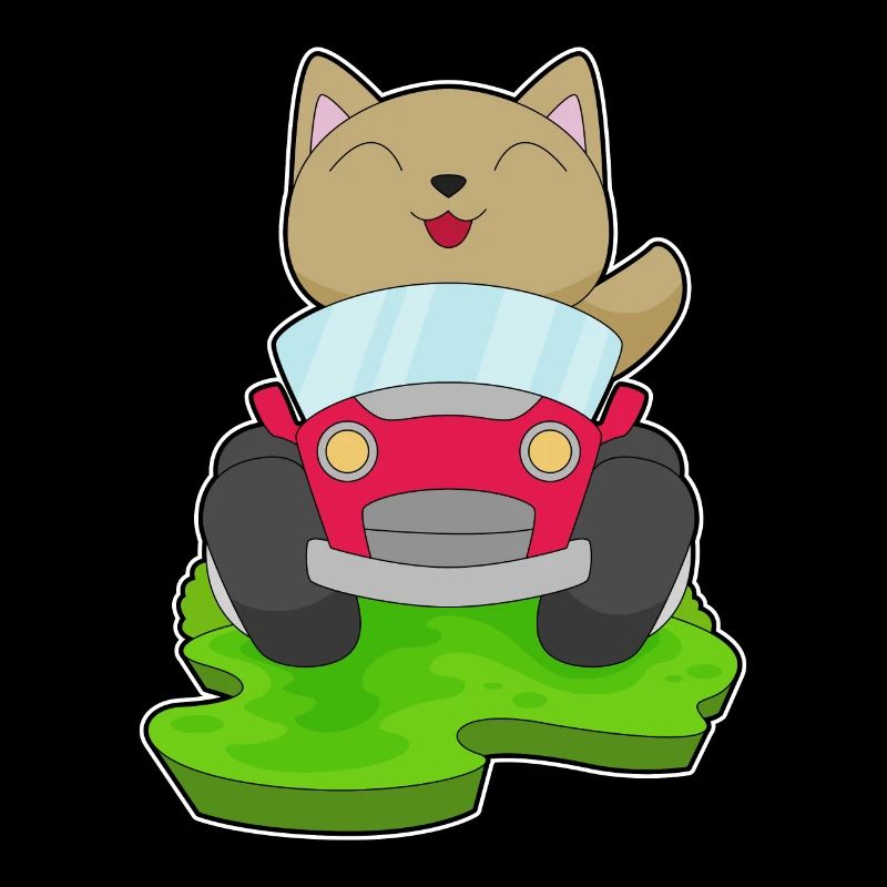 Katze Auto