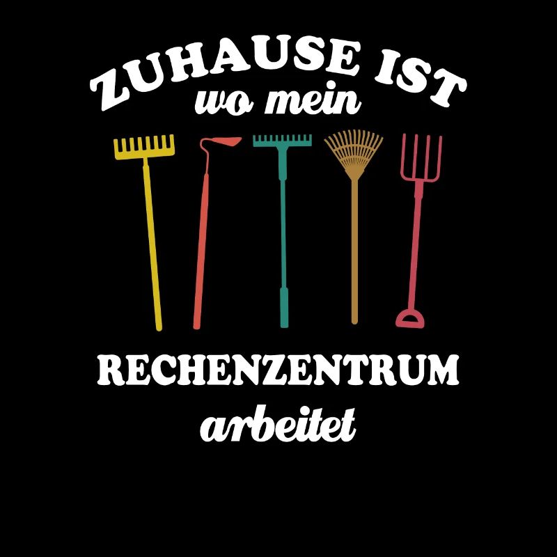 Zuhause ist wo mein Rechenzentrum arbeitet, Garten