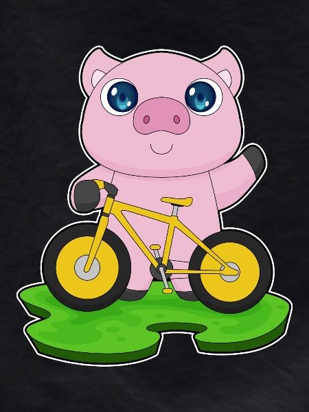 Pig Bicycle