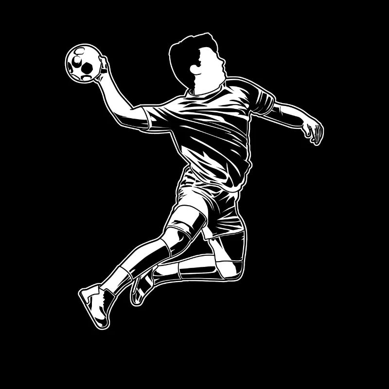 Handball Lover Sketch
