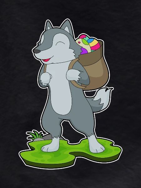 Wolf Easter Wanderer
