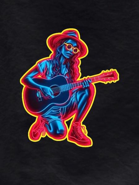 Retro Guitarist