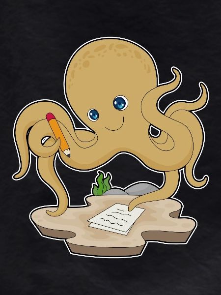 Octopus Student Pencil School