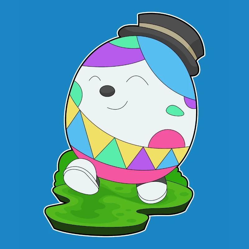 Easter Easter Egg Cylinder