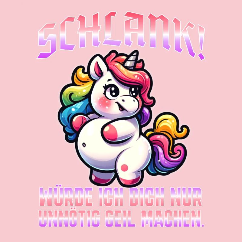 Slim & self-confident: Ironic statement