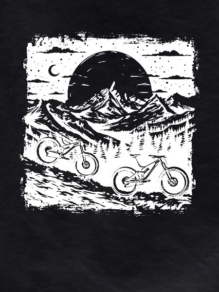 Mountain Biking Sketch