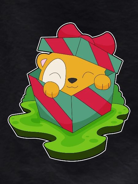 Hamster Christmas Package