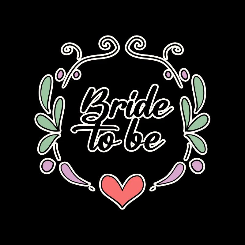 Motif de dicton de mariée