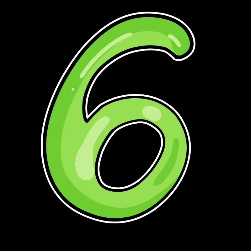6 green