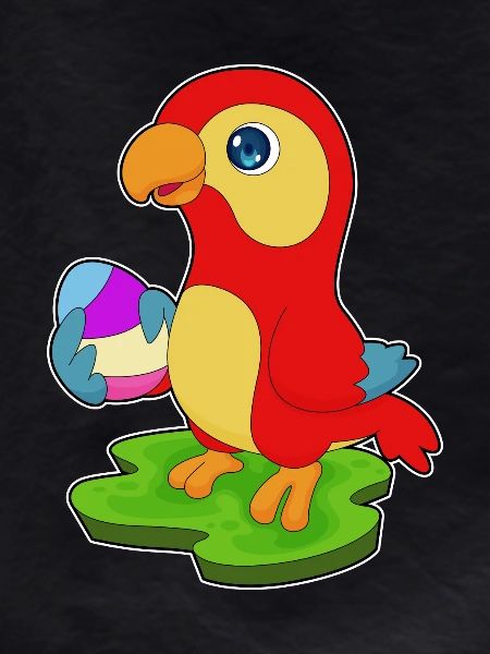 Parrot Easter Easter Egg