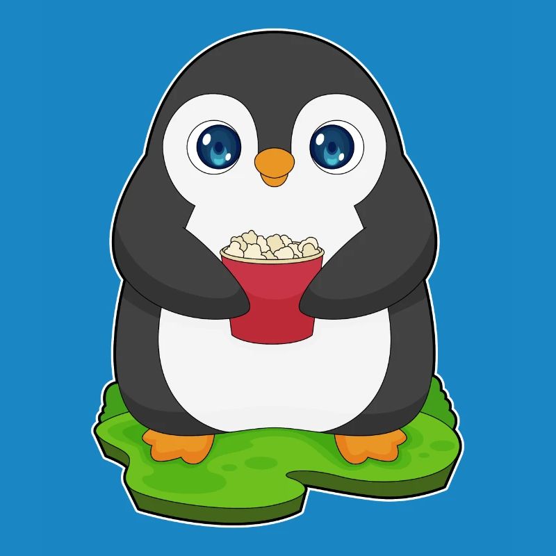 Pop-corn pingouin