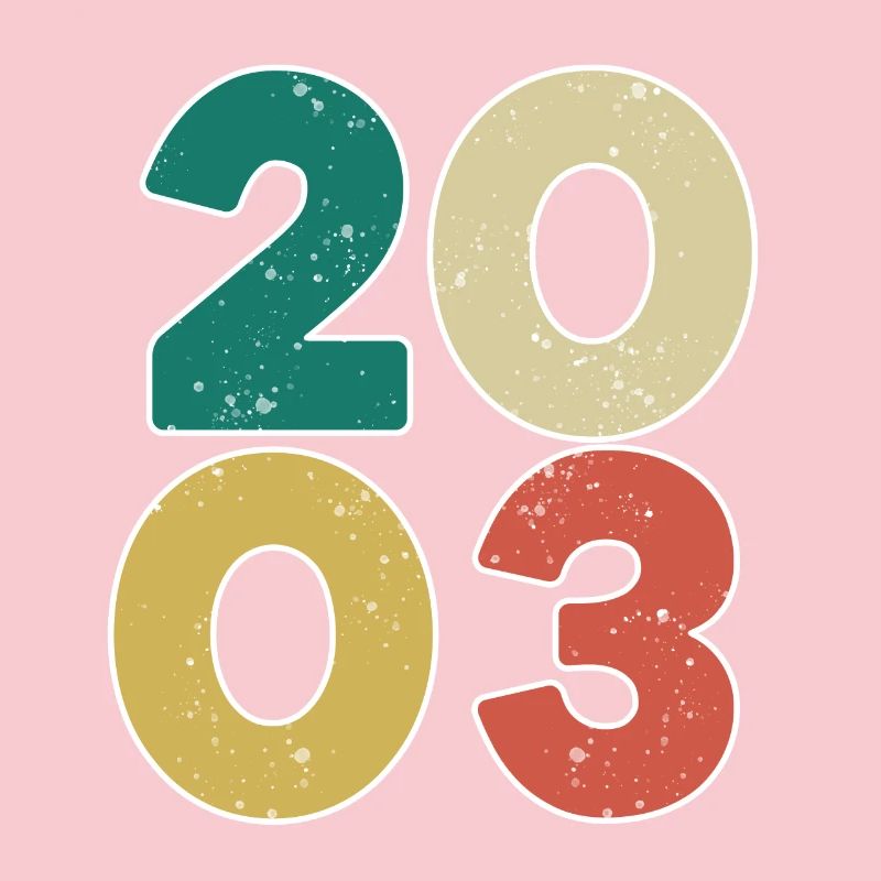 2003 - Année 2003 - Année de construction 2003