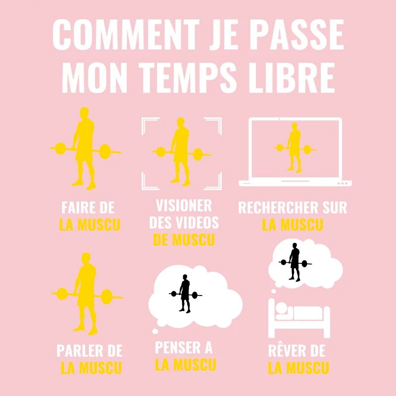 COMMENT JE PASSE MON TEMPS LIBRE - muscu